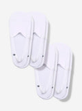 Organic Cotton No Show Socks 4-Pack – Soft Everyday Comfort Socks