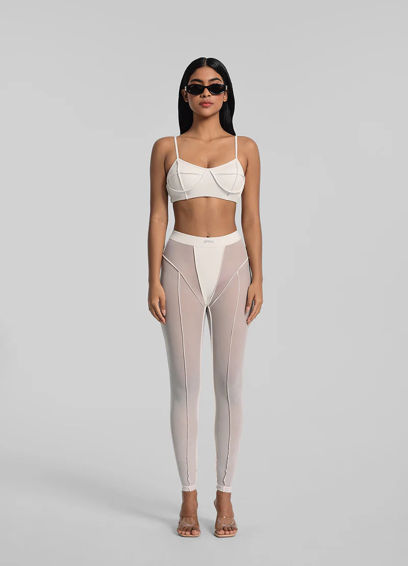 Contour Stitch Bralette – Soft Seamless Everyday Comfort Bra