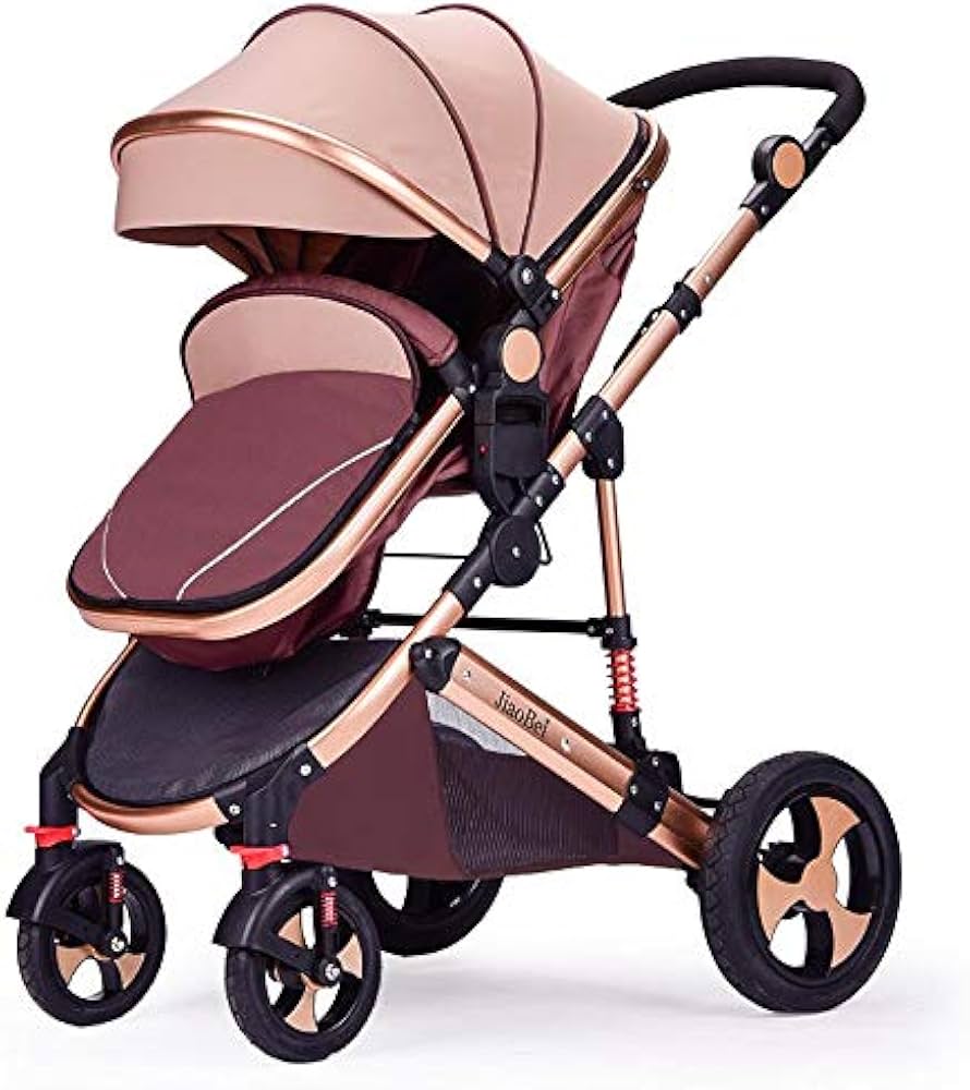 3-in-1 Newborn Baby Stroller | Lightweight Travel System with ISOFIX
