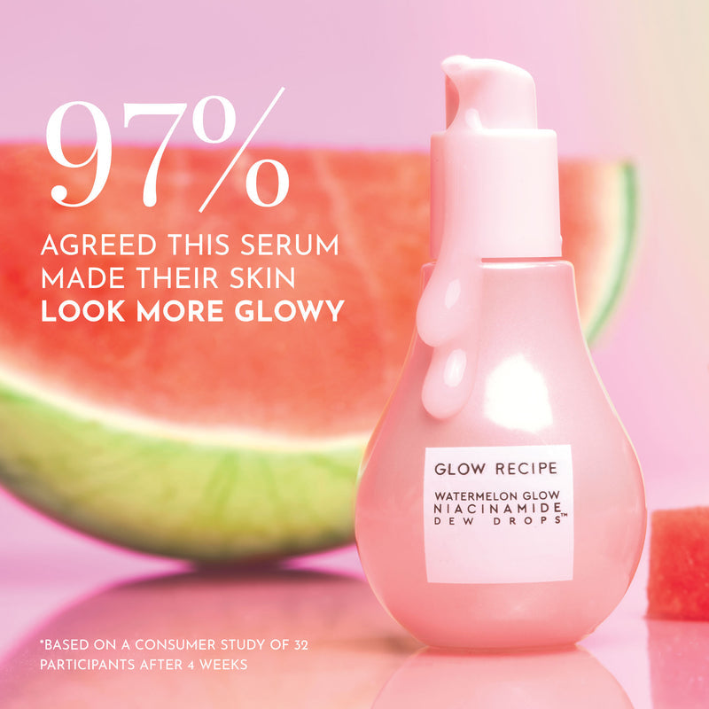 Watermelon Glow Dew Drops Niacinamide Hydrating Glow Serum Primer