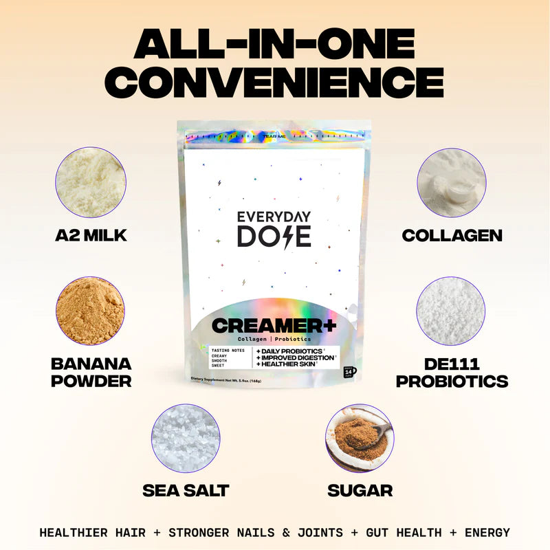A2 Probiotic Creamer+ Premium Coffee Creamer with Probiotic Support