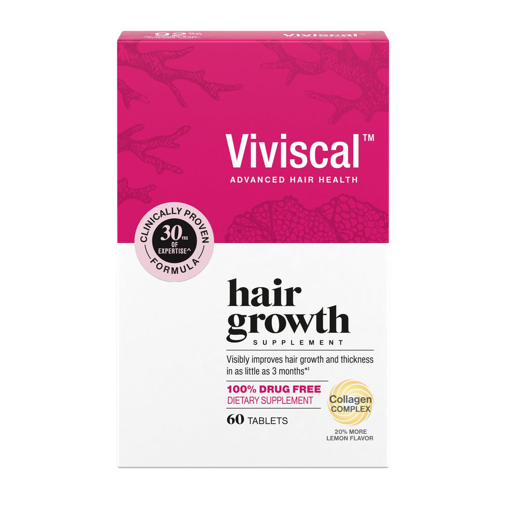 Viviscal Hair Growth Supplements for Women – Healthy Hair Support Tablets