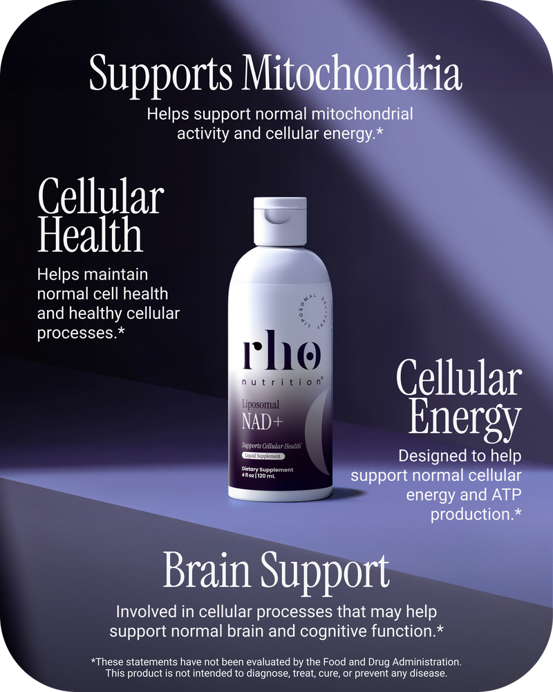 Liposomal NAD+ 3 Pack Cellular Energy Support Anti Aging Supplement