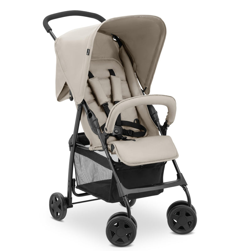 Hauck Lightweight Foldable Travel Stroller – Compact Sport Beige