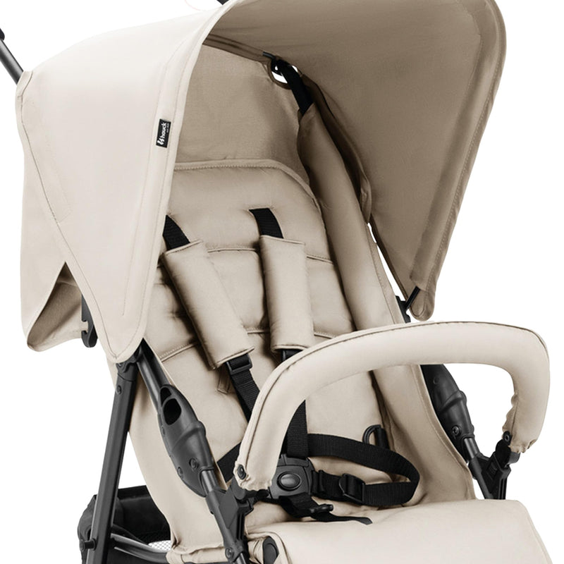Hauck Lightweight Foldable Travel Stroller – Compact Sport Beige