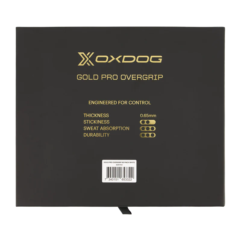 Gold Pro Overgrip (x60) – Bulk Performance Tennis Grip Pack