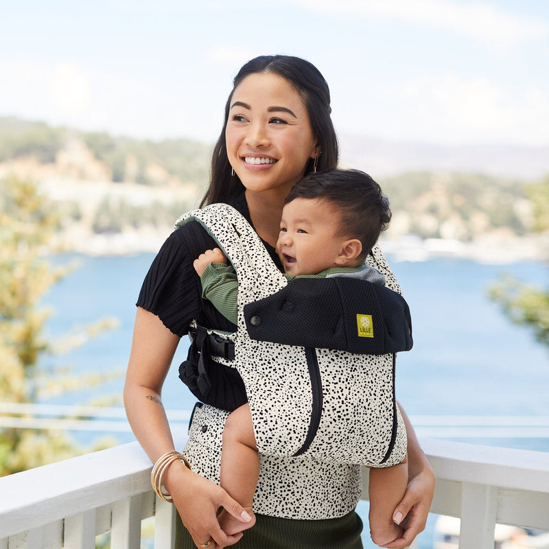 Complete 6-in-1 All Seasons Carrier – Salt & Pepper Baby Carrier