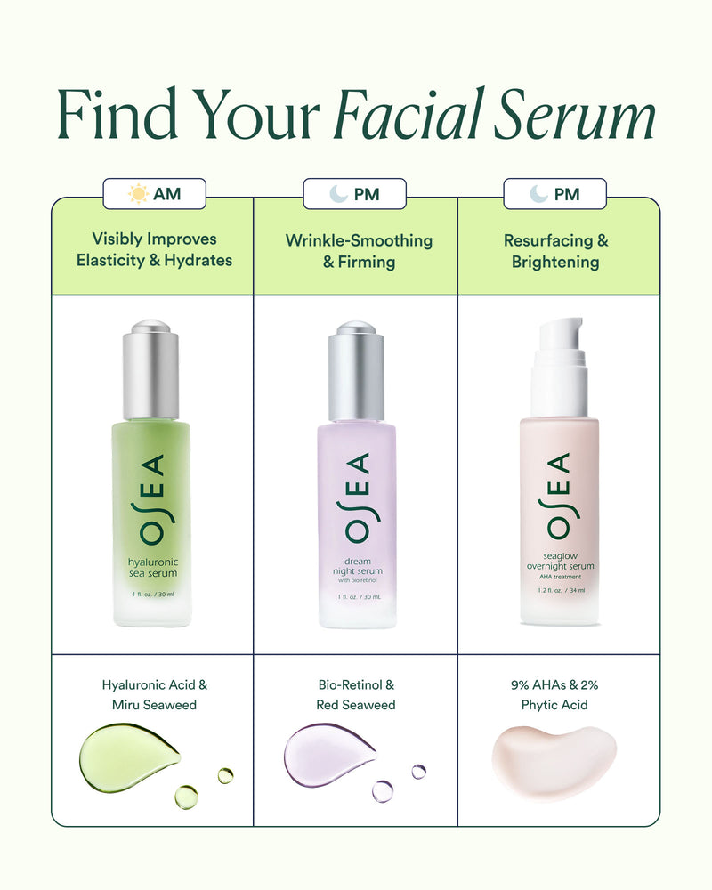Hyaluronic Sea Serum Deep Hydration Plumping Glow Skin Booster