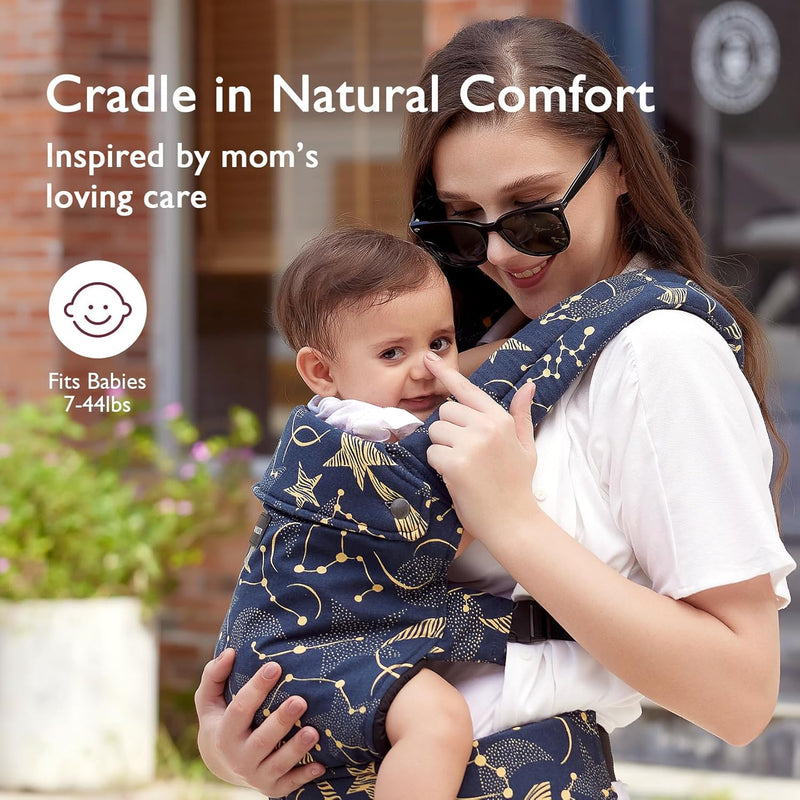 Momcozy Ergonomic Baby Carrier | Lightweight, Hands-Free (3–24 Months)