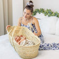 Moses Basket Baby Bassinet – Portable Newborn Sleeping Bed