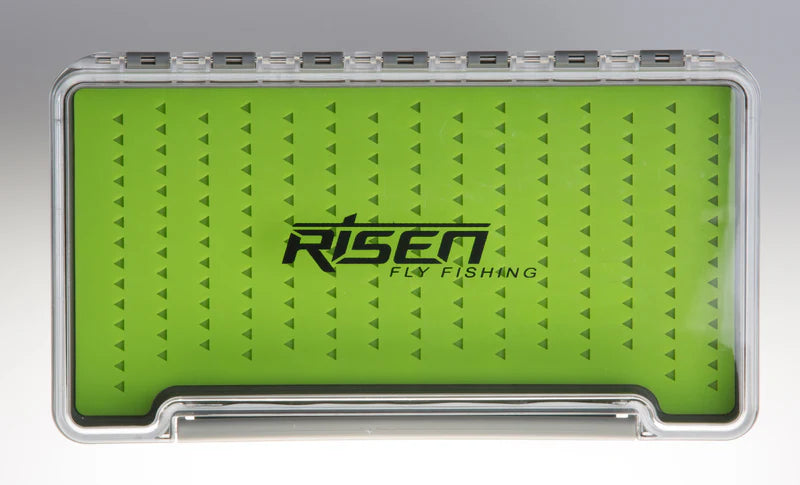 Waterproof Fly Box with Green Silicone Insert – Fly Fishing Storage