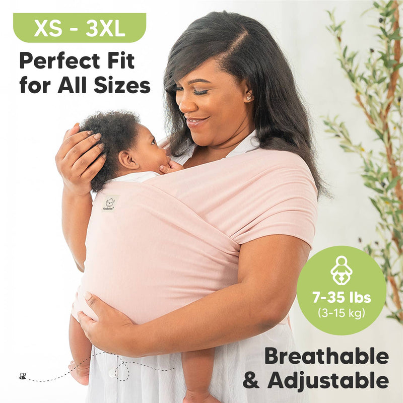 KeaBabies Snuggle Bond Wrap – Classic Gray Baby Carrier
