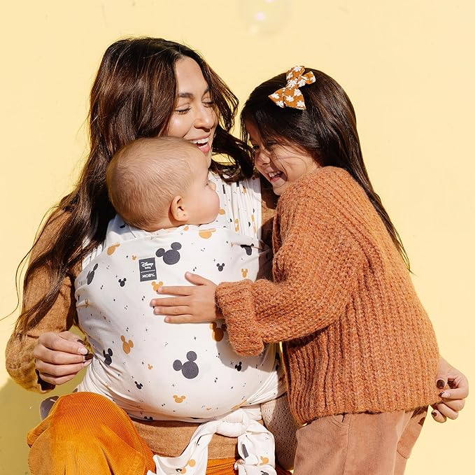 Moby Featherknit Baby Wrap Carrier | Newborn to Toddler (8–33 lbs)