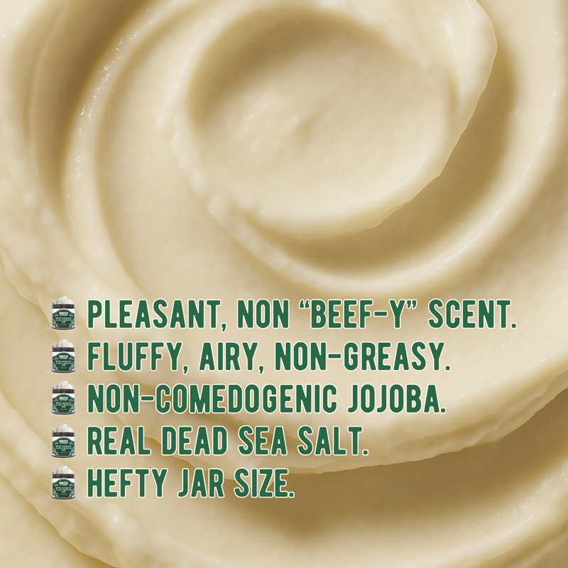 Dead Sea Magnesium & Tallow Balm – Nourishing Skin Moisturizer