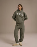 ADA Oversized Hoodie Olive Green – Relaxed Everyday Pullover