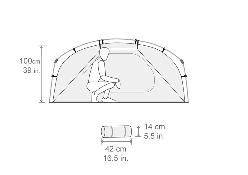 ADVTent Adventure Motorcycle Tent – Outdoor Camping Shelter