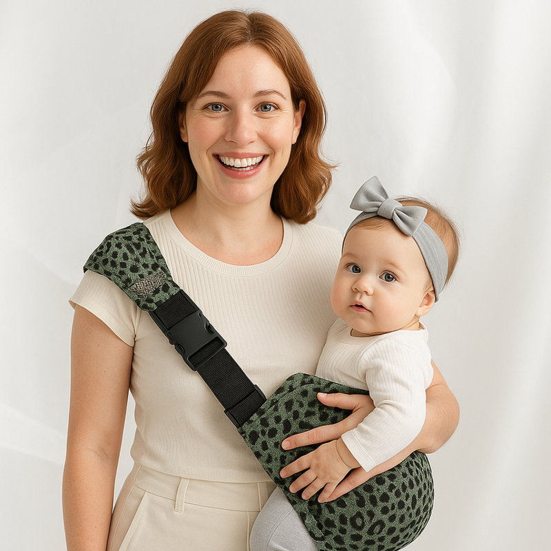 LIOR Cozy Sling Baby Carrier – Soft Adjustable Infant Wrap