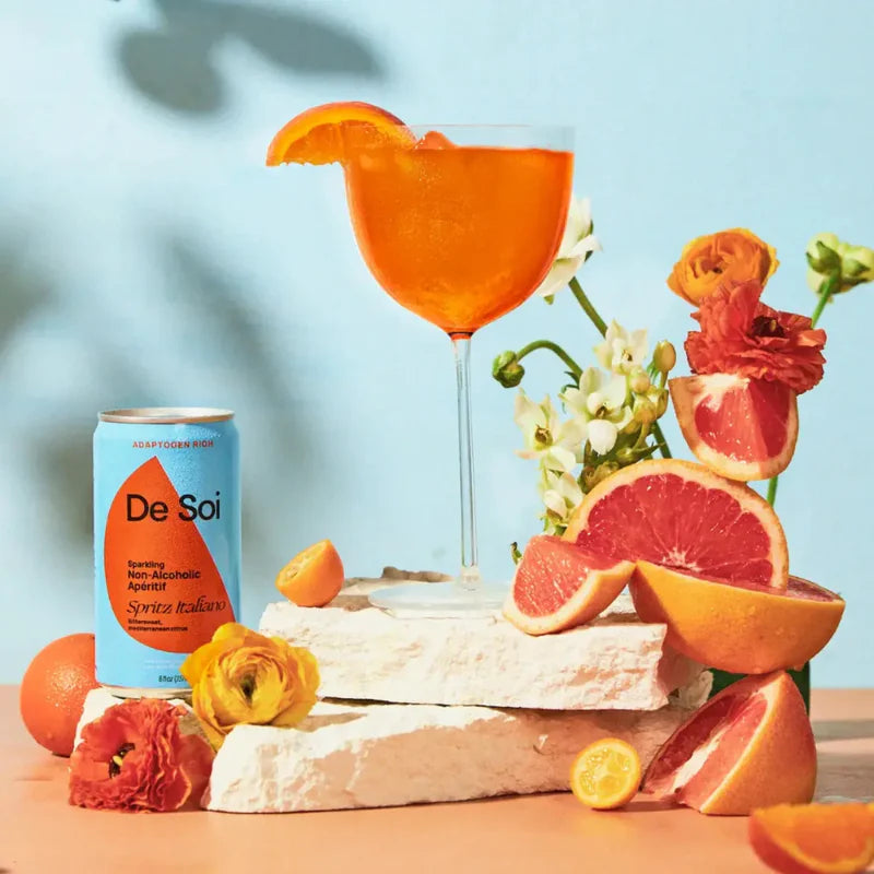 Spritz Italiano Sparkling Italian Style Citrus Aperitif Beverage Blend