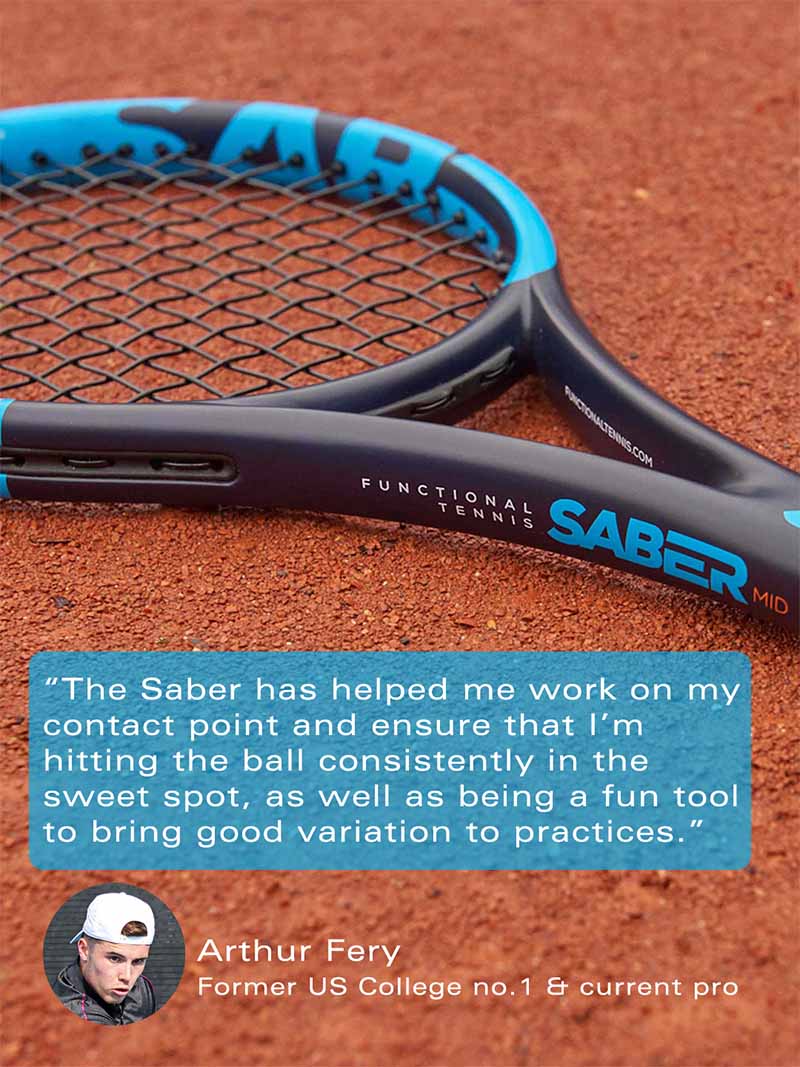 Functional Tennis Saber – Advanced Tennis Training & Swing Aid Tool