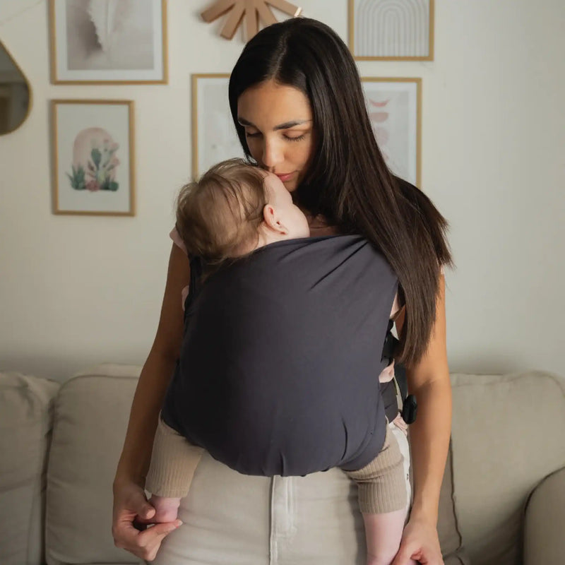 Boba Bliss Carrier Charcoal – Soft Hybrid Baby Carrier