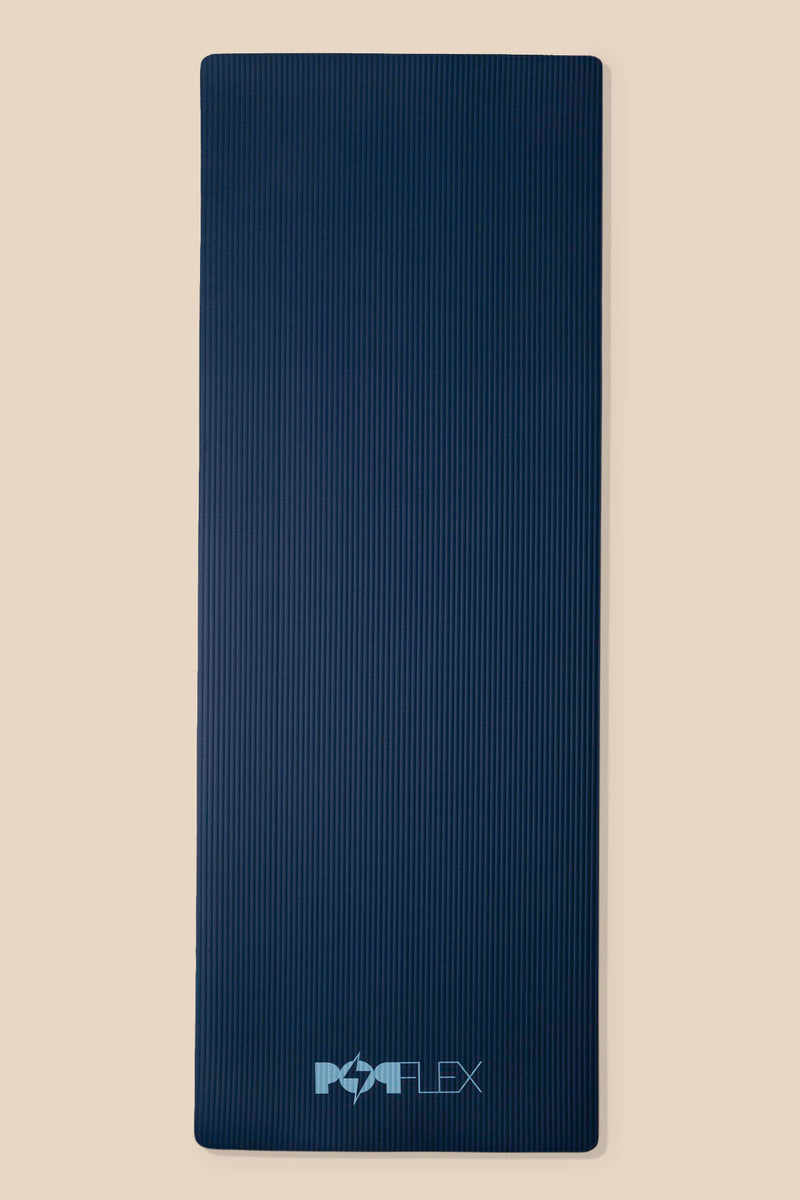 CloudCushion Vegan Suede Yoga Mat Cool Cosmos 0.5 Thick Non Slip