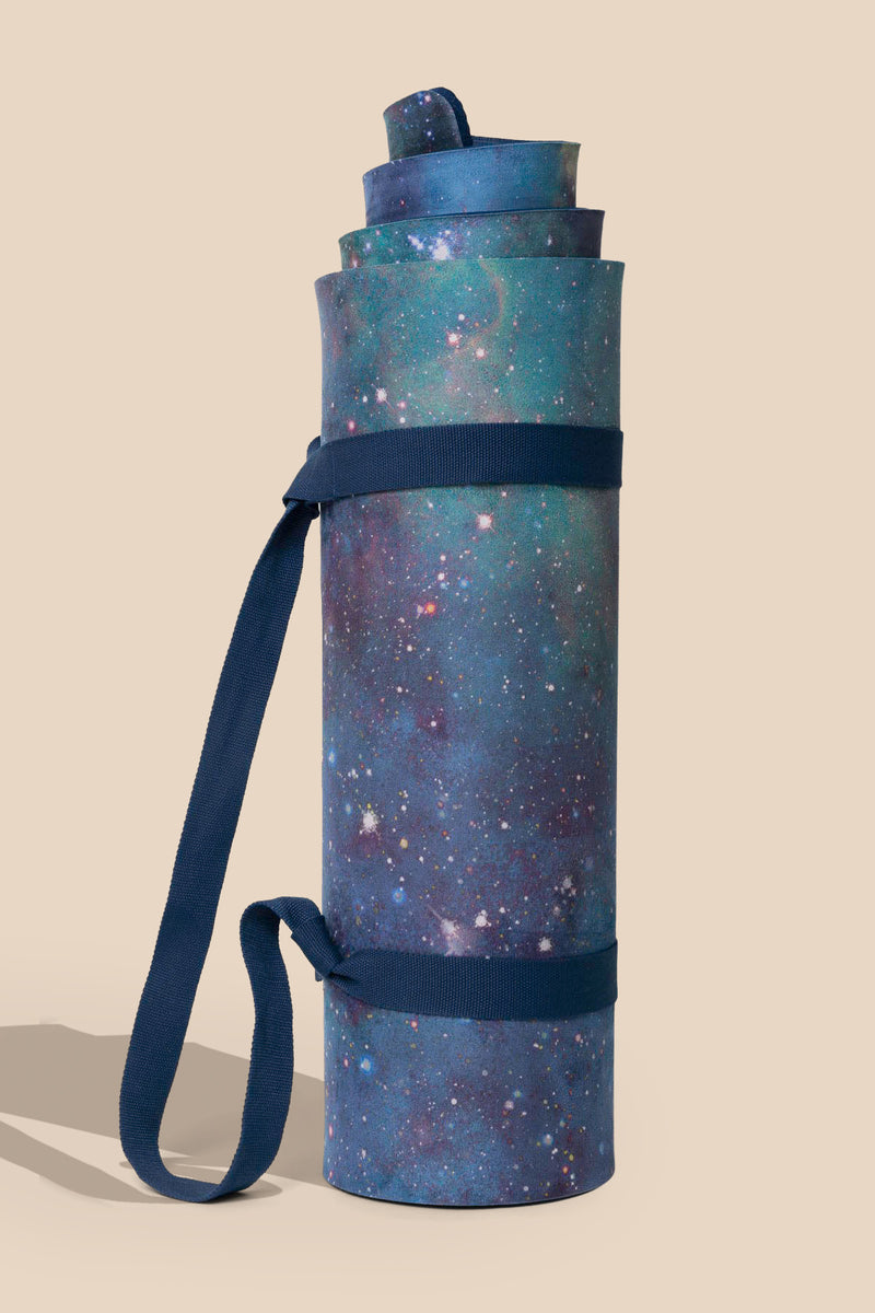 CloudCushion Vegan Suede Yoga Mat Cool Cosmos 0.5 Thick Non Slip