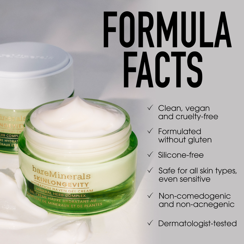 SKINLONGEVITY® Hydration Haven Gel Cream – Deep Hydrating Face Moisturizer