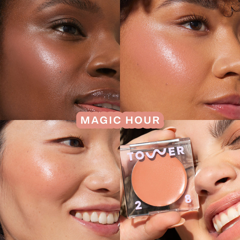BeachPlease Cream Blush Natural Dewy Flush Cheek Color