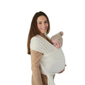 Organic Baby Wrap – Ivory Soft Breathable Infant Carrier