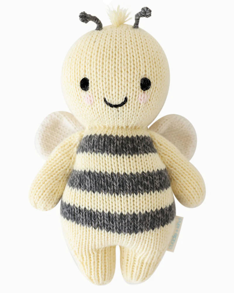 Baby Bee Plush Stuffed Animal Soft Cuddly Nursery Toy Gift for Kids