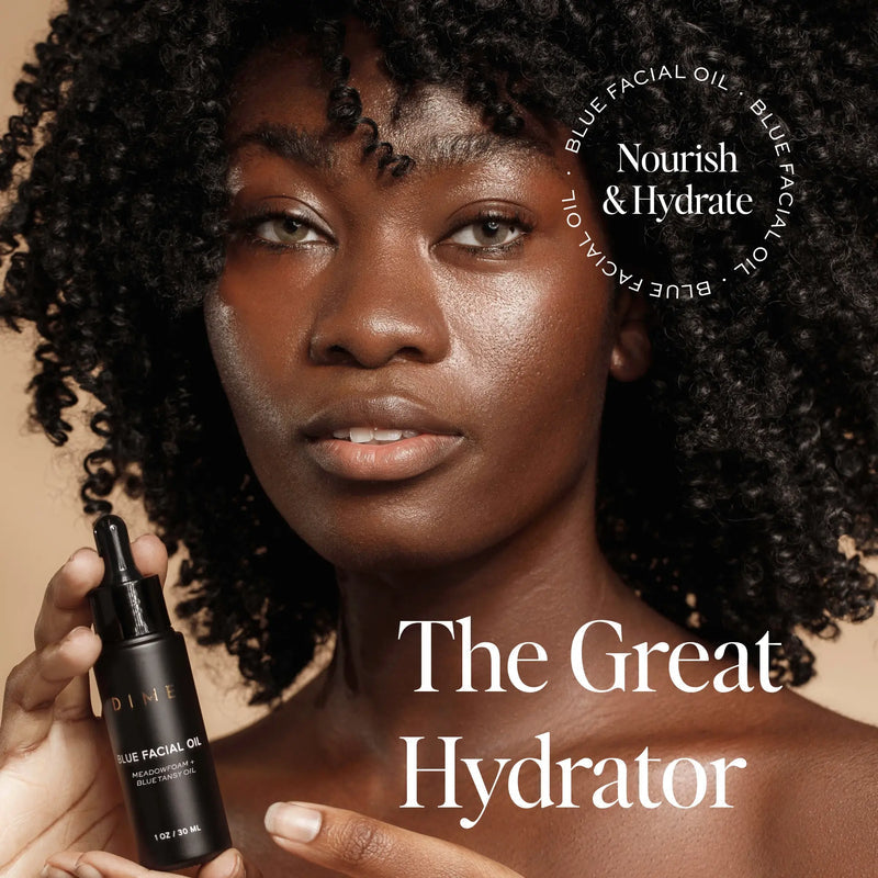 Blue Facial Oil – Hydrating, Brightening & Lightweight Skincare Serum