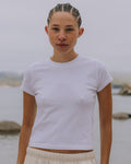 Everyday Tee White Classic Soft Cotton Casual Crew Neck T-Shirt