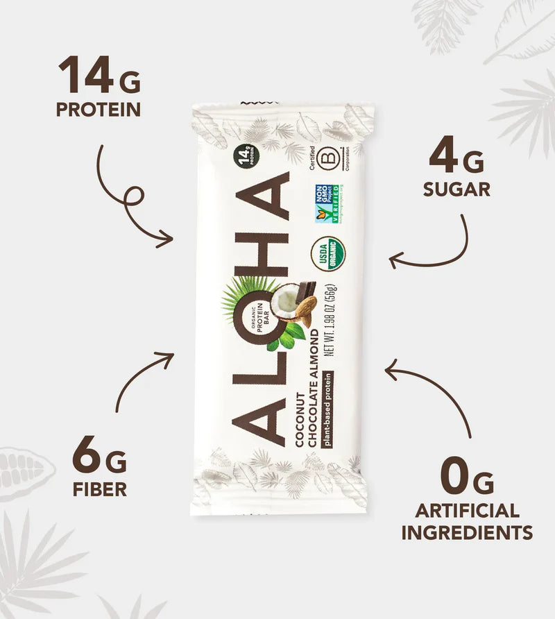 Coconut Chocolate Almond Protein Bars High Protein Snack Energy Bars