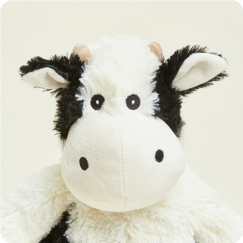 Black and White Cow Warmies Microwavable Plush Heated Stuffed Animal
