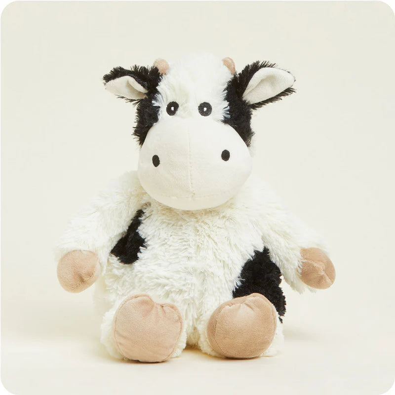 Black and White Cow Warmies Microwavable Plush Heated Stuffed Animal