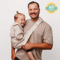 Everyday Sling Carrier Neutral Leopard – Soft Baby Wrap