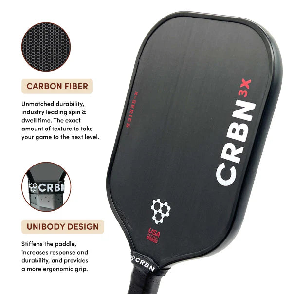 CRBN³ X Series – Performance Pickleball Paddle