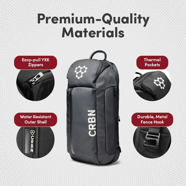 CRBN Pro Team Sling Bag – Premium Pickleball Gear Carry Bag