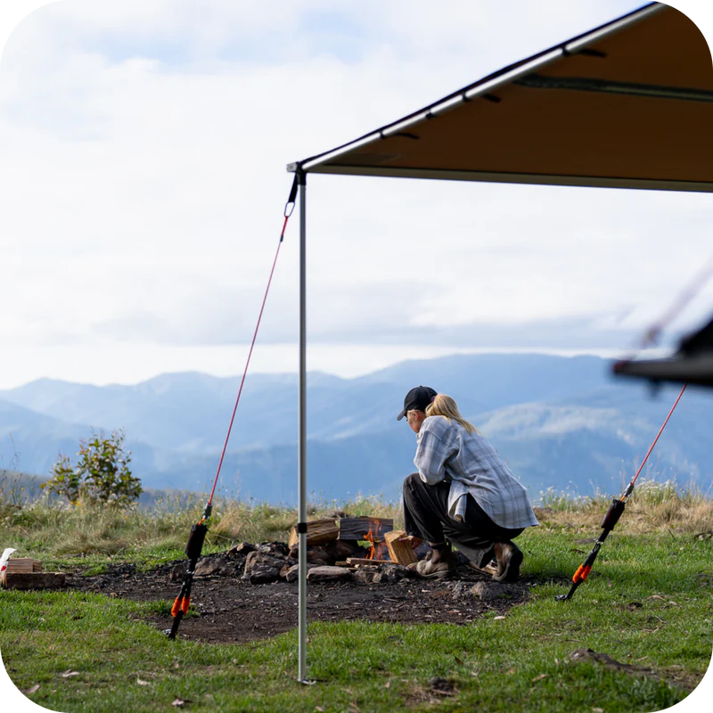Awning 2 Pack – Outdoor Shelter Shade Set for Camping & Travel