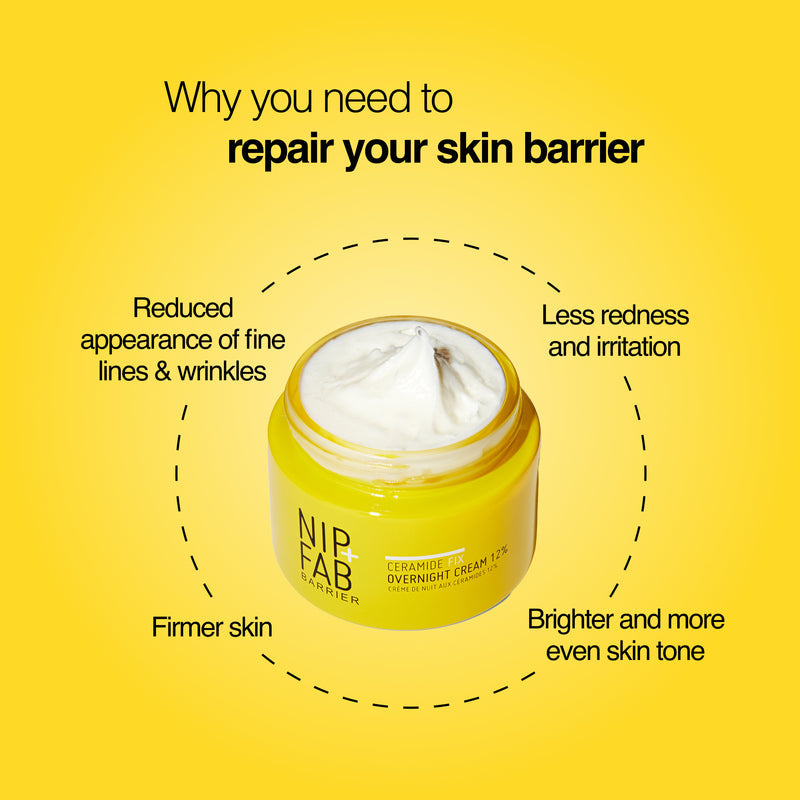 Ceramide Fix Overnight Cream 12% 50ml – Repairing Night Moisturizer