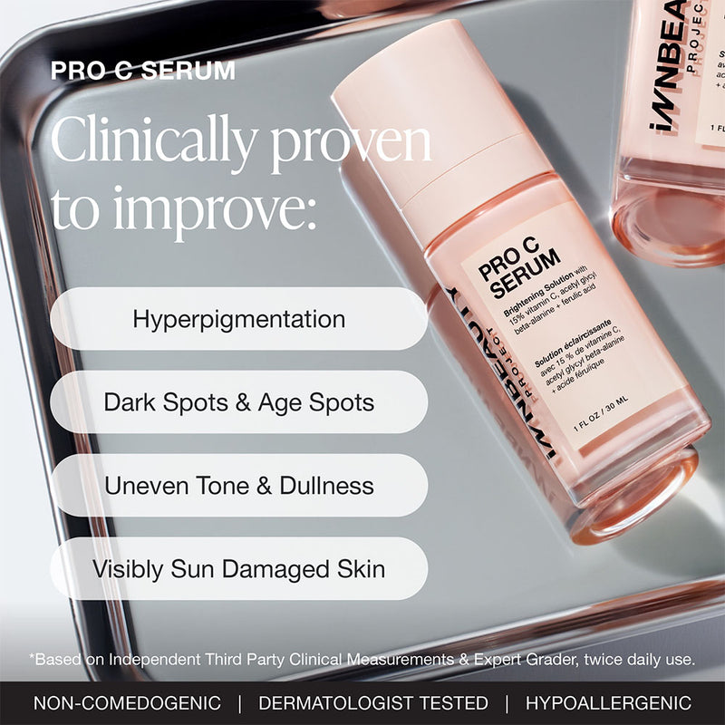 Pro C Serum – Brightening Vitamin C Facial Serum for Radiant Skin