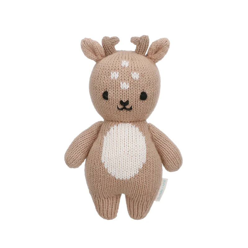 Baby Fawn Plush Stuffed Animal Soft Cuddly Woodland Nursery Toy Gift