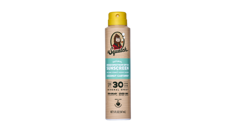 Coconut Castaway Spray Sunscreen – Lightweight Tropical Sun Protection