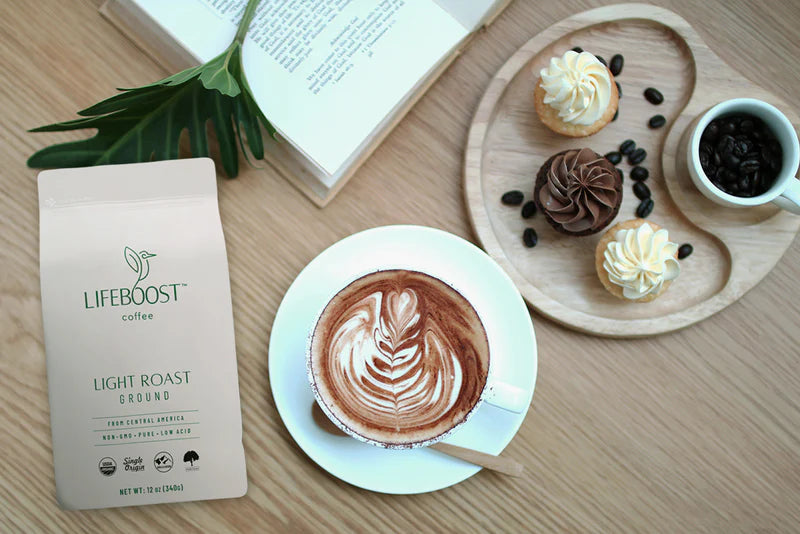 Optimist Light Roast Coffee Premium Smooth Bright Flavor Whole Bean Blend