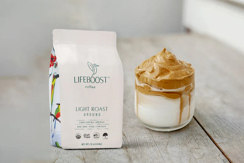 Optimist Light Roast Coffee Premium Smooth Bright Flavor Whole Bean Blend