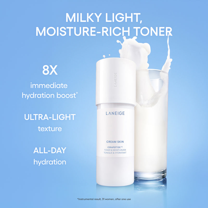 Cream Skin Toner Moisturizer Hydrating Lightweight Soothing Skincare