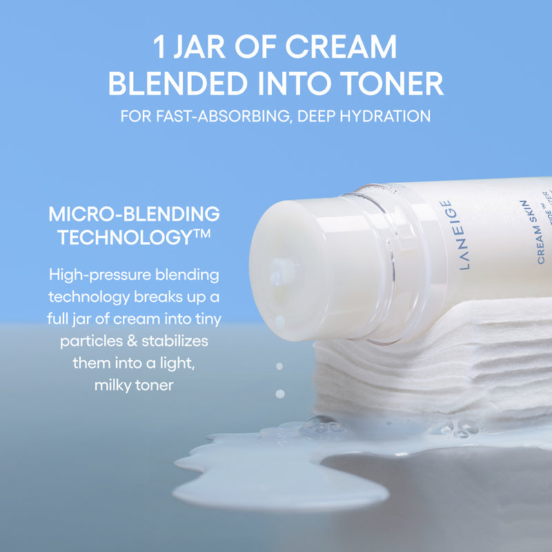Cream Skin Toner Moisturizer Hydrating Lightweight Soothing Skincare