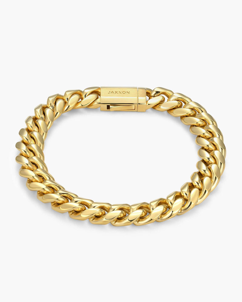 10mm Cuban Link Bracelet – Stylish Men’s Chain Jewelry Bracelet