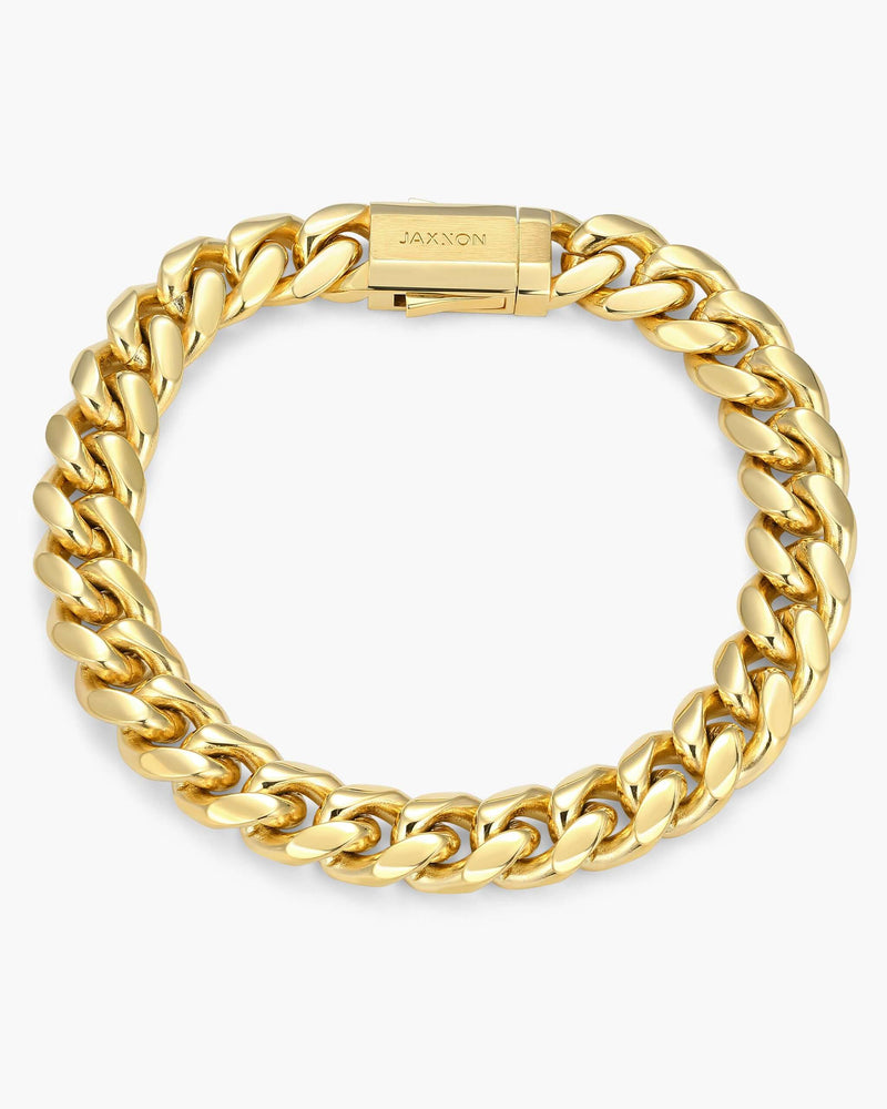 10mm Cuban Link Bracelet – Stylish Men’s Chain Jewelry Bracelet