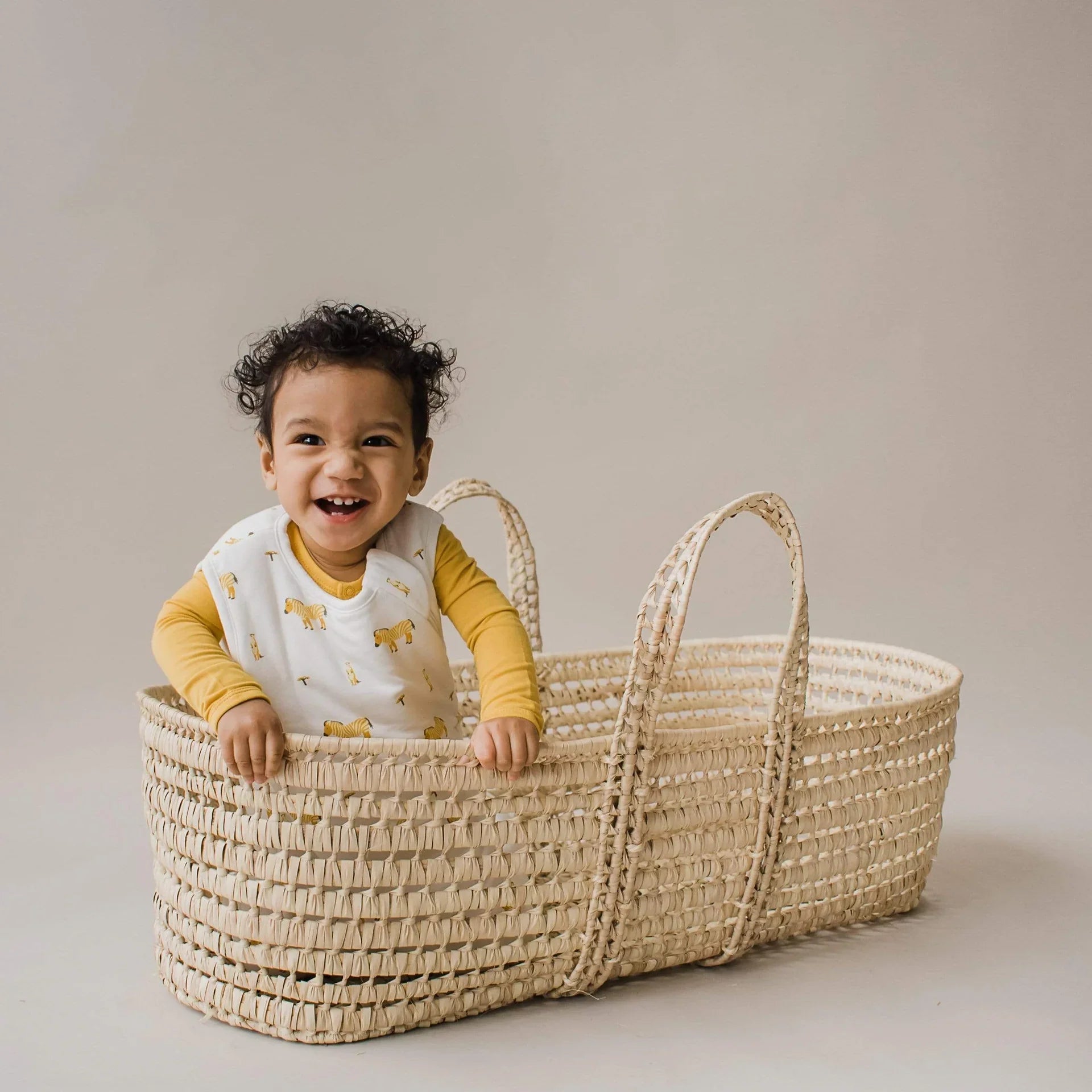 Moses Basket Baby Bassinet – Portable Newborn Sleeping Bed